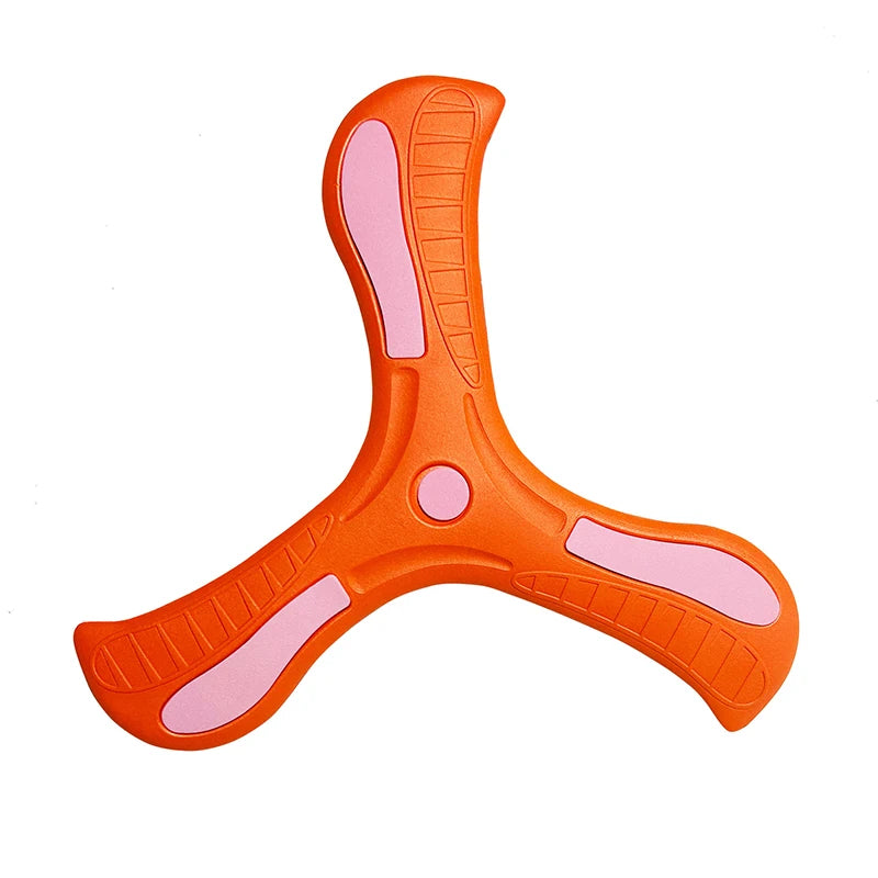 Children Boomerang Soft Three-leaf Cross Adult-kids Interactive Outdoor Toy