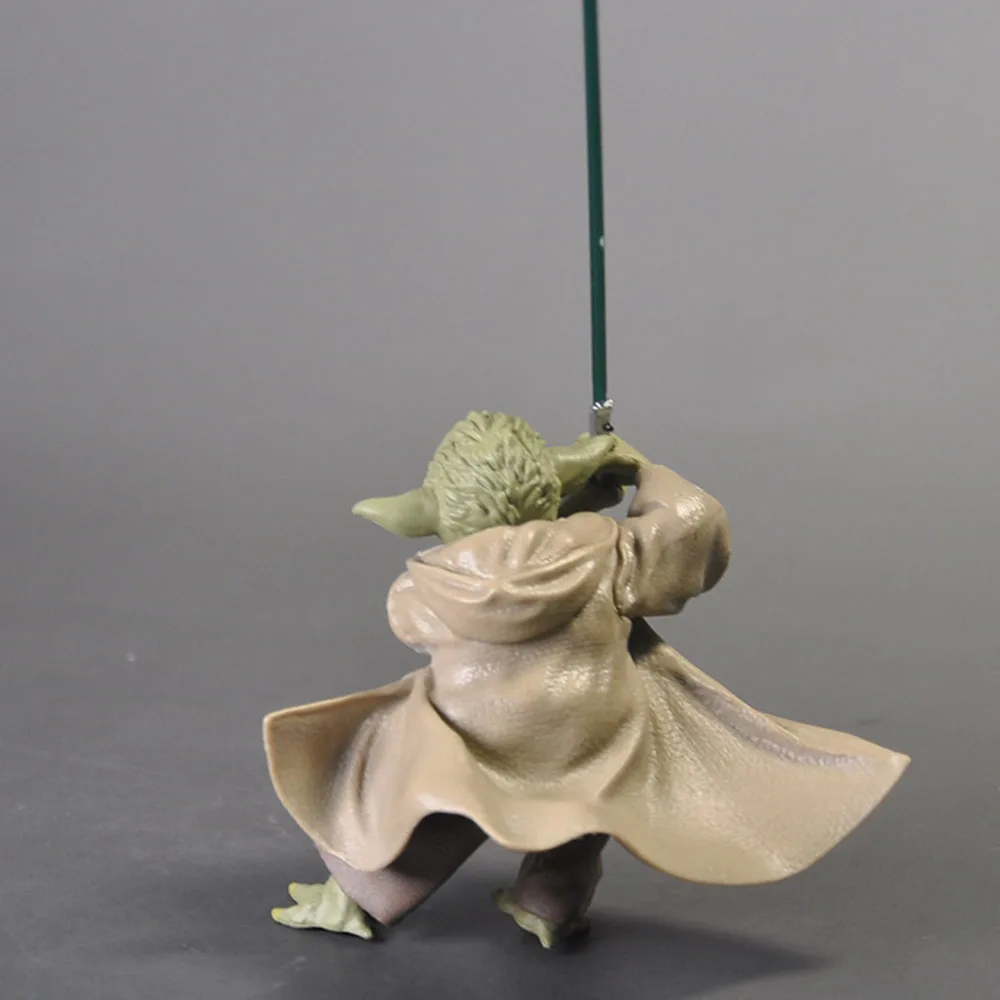 Disney Anime Star Wars Mandalorian Master Yoda with Sword