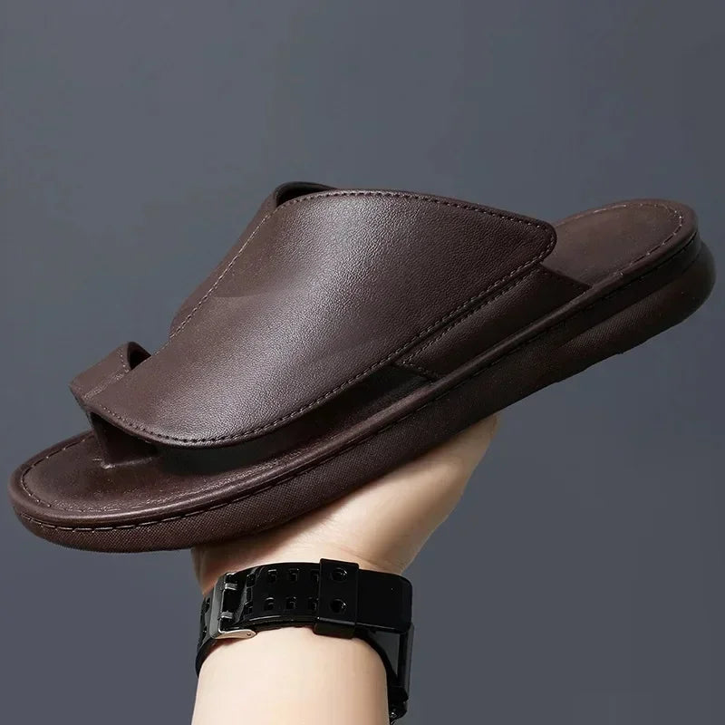 Fashionable Soft Bottom Men Slippers Male Non-Slip leisure SANDALS Summer