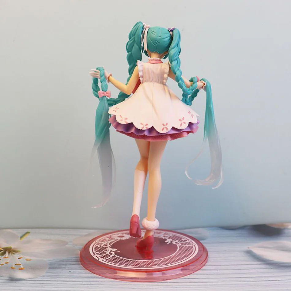 The 20cm Project DIVA Arcade Pink Cherry Hatsune Miku Figure Anime