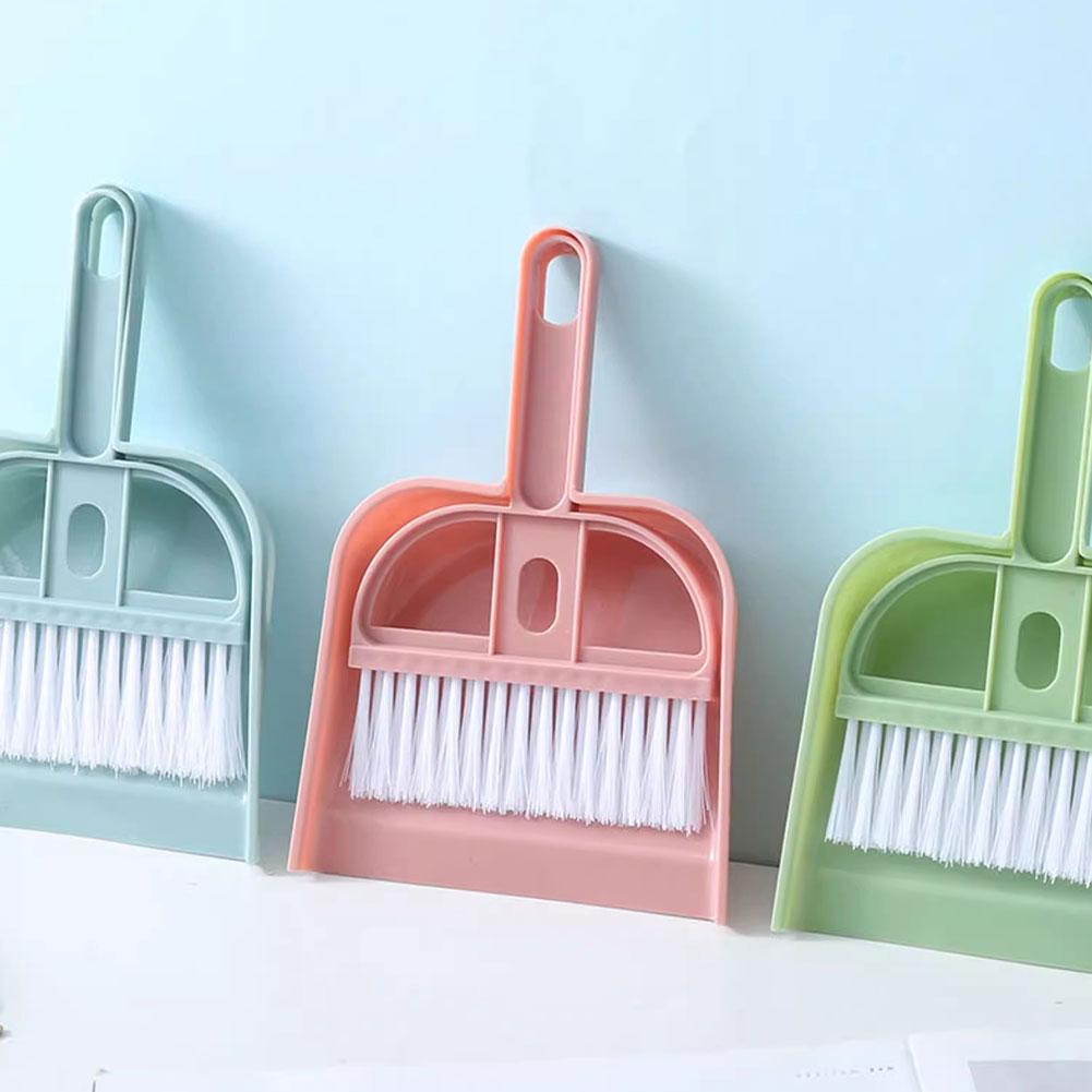 Desktop Mini Broom Dustpans Set With Garbage Shovel