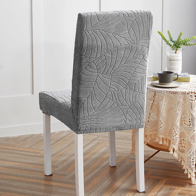 Chair Cover for Dining Room Stretch Jacquard Dining Chair Cover