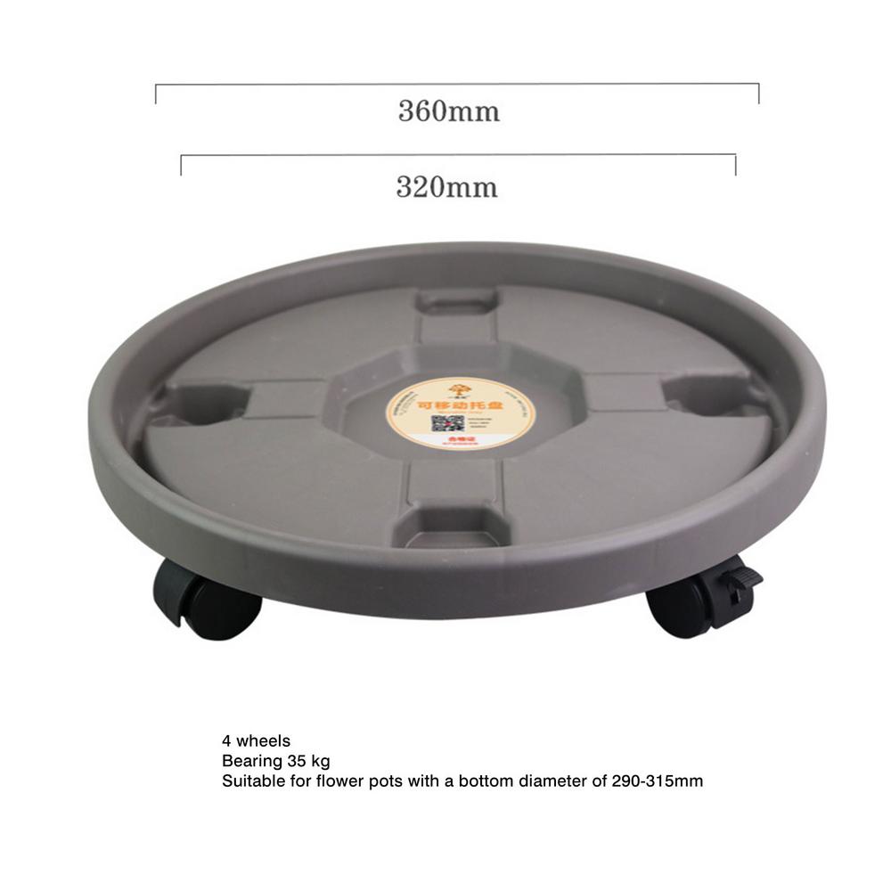 Movable Flower Pot Holder With Water StorageTank