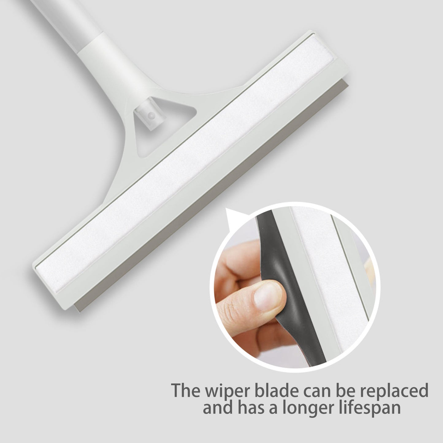 Shower Squeegee Three-In-One Silicon Shower Squeegee