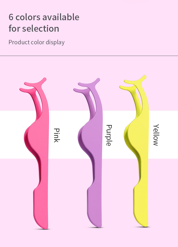 1 Pc False Eyelashes Tweezer Fake Eye Lash Applicator