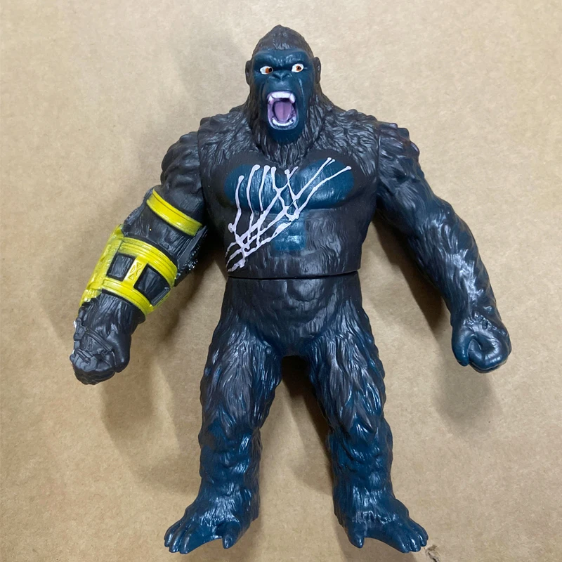 2024New Soft Rubber Mechanical King Kong Action Figure