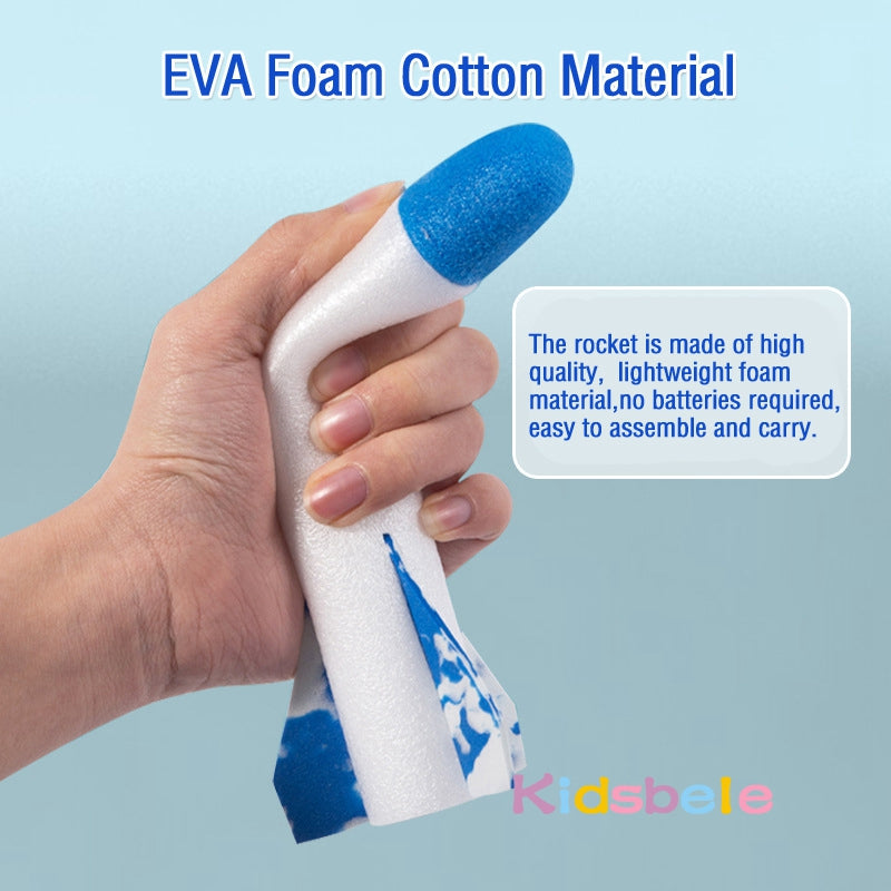 Kid Air Rocket Foot Pump Launcher Toys