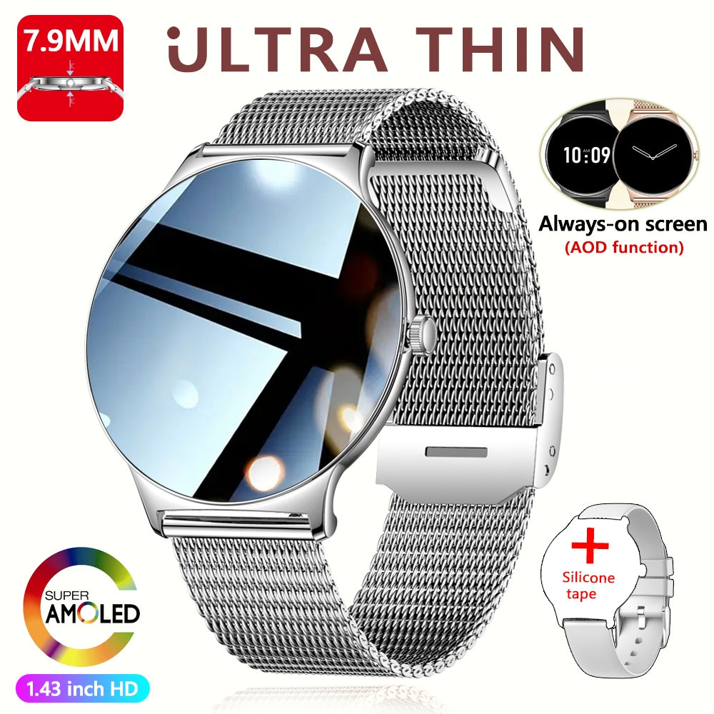 For Huawei Xiaomi New Ultra Thin Smart Watch
