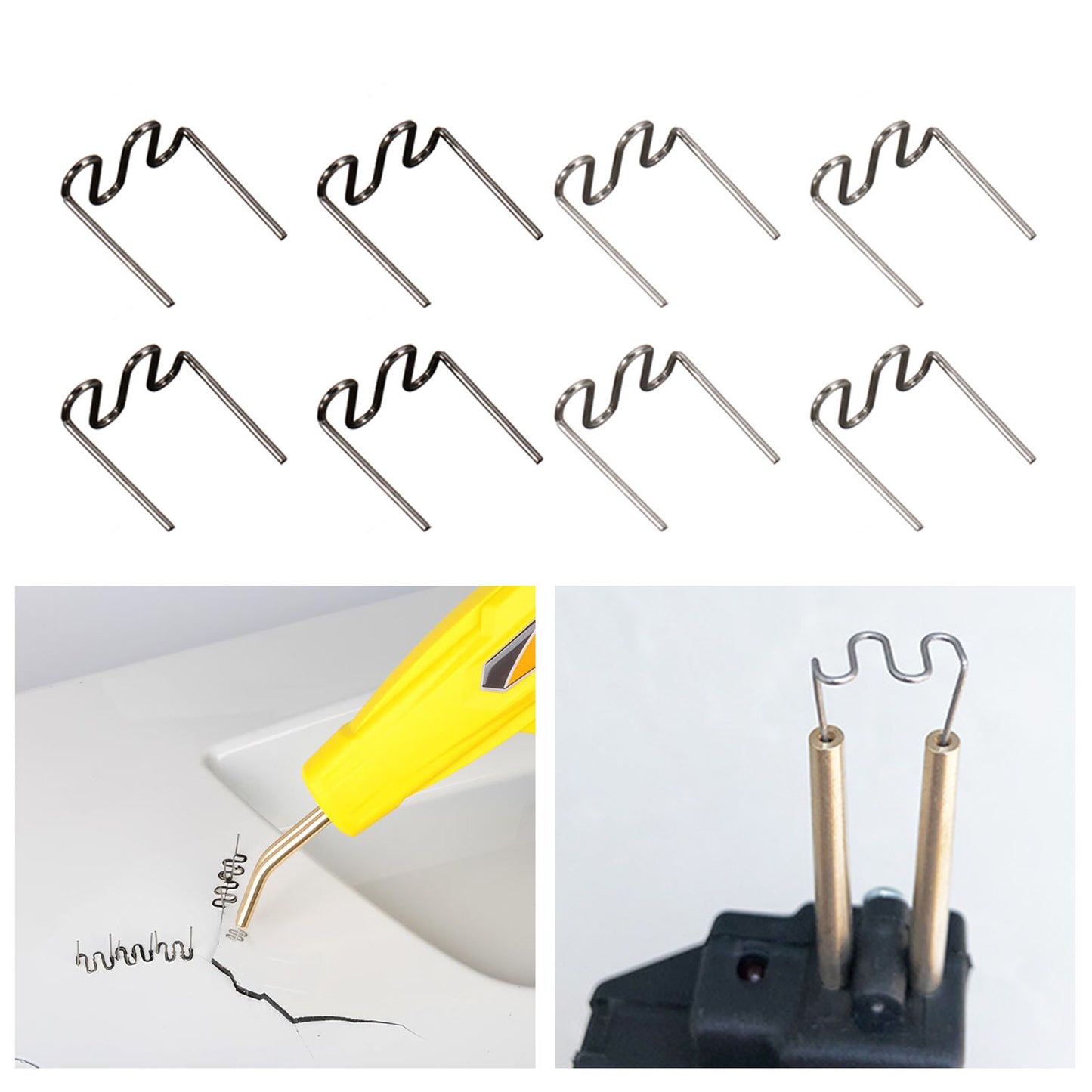 500PCS Hot Stapler Staples For Plastic Welder Plastic Repair