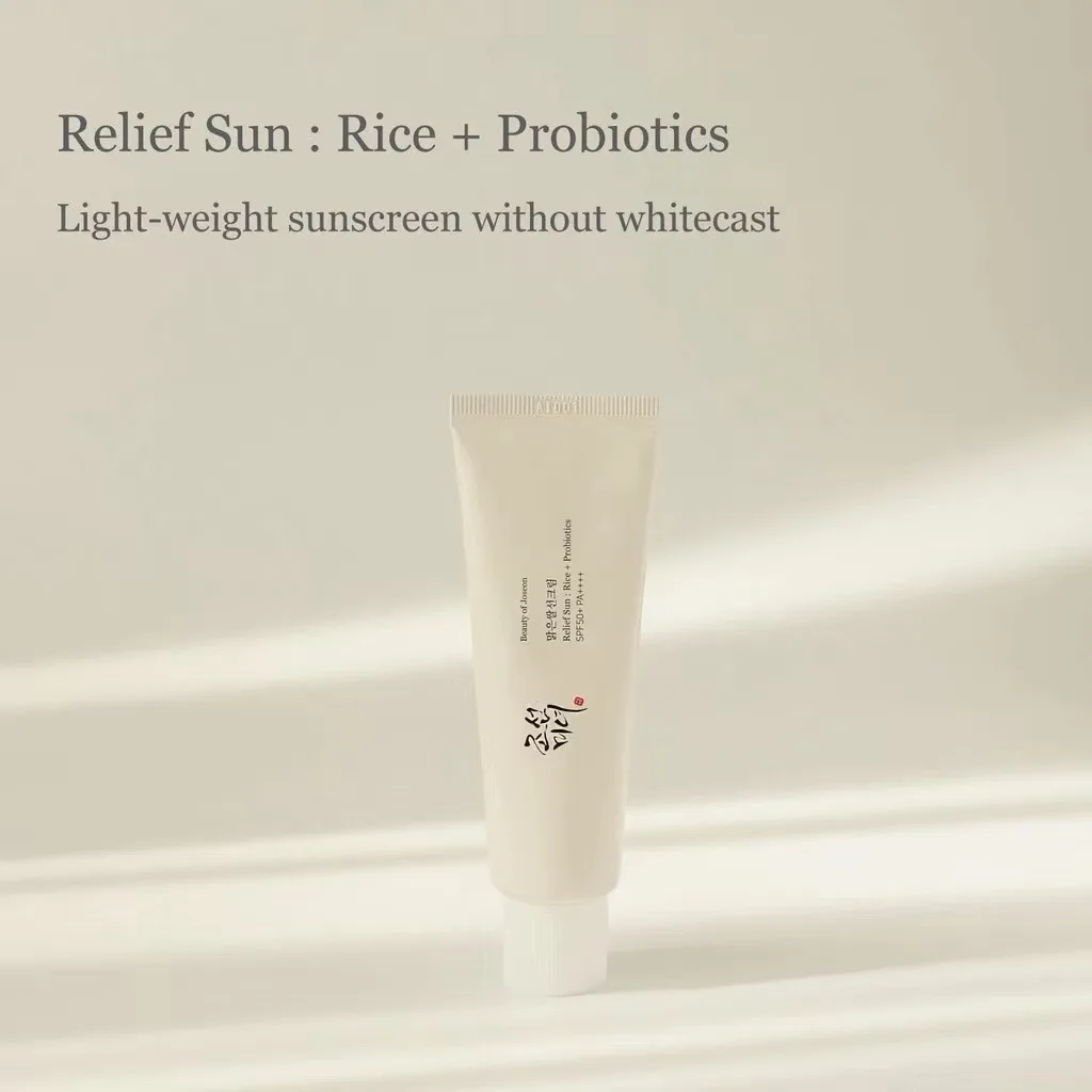 SPF50+ Sunscreen Korean Rice Probiotic
