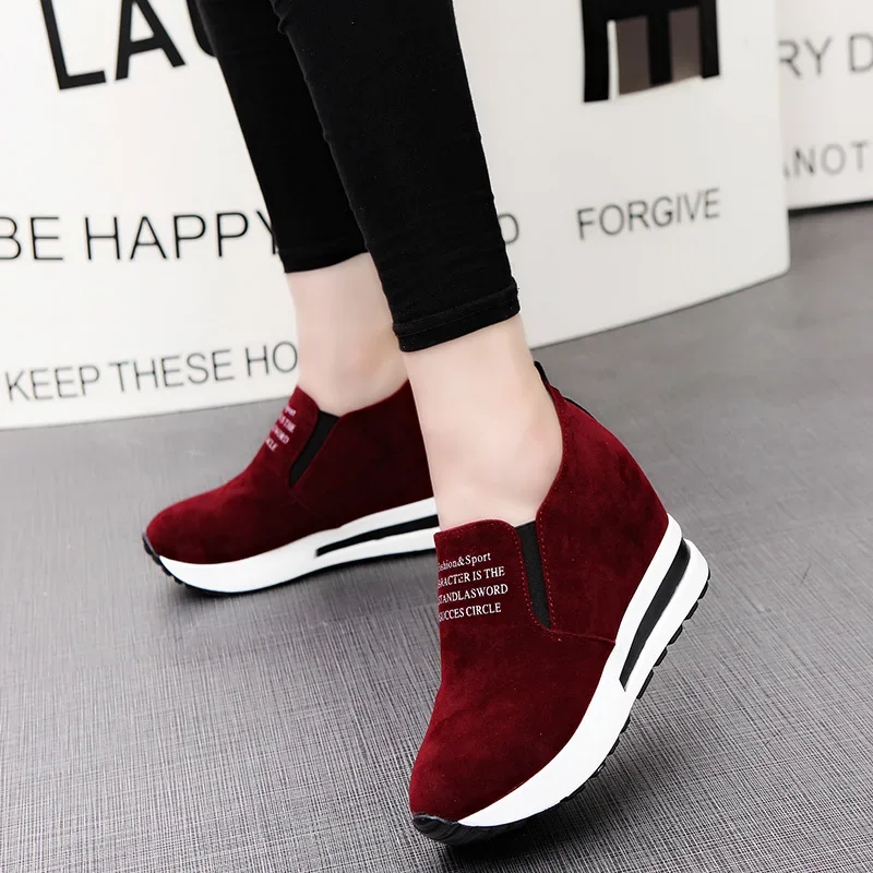 Women Sneakers Leisure Platform Breathable Zapatos De Mujer