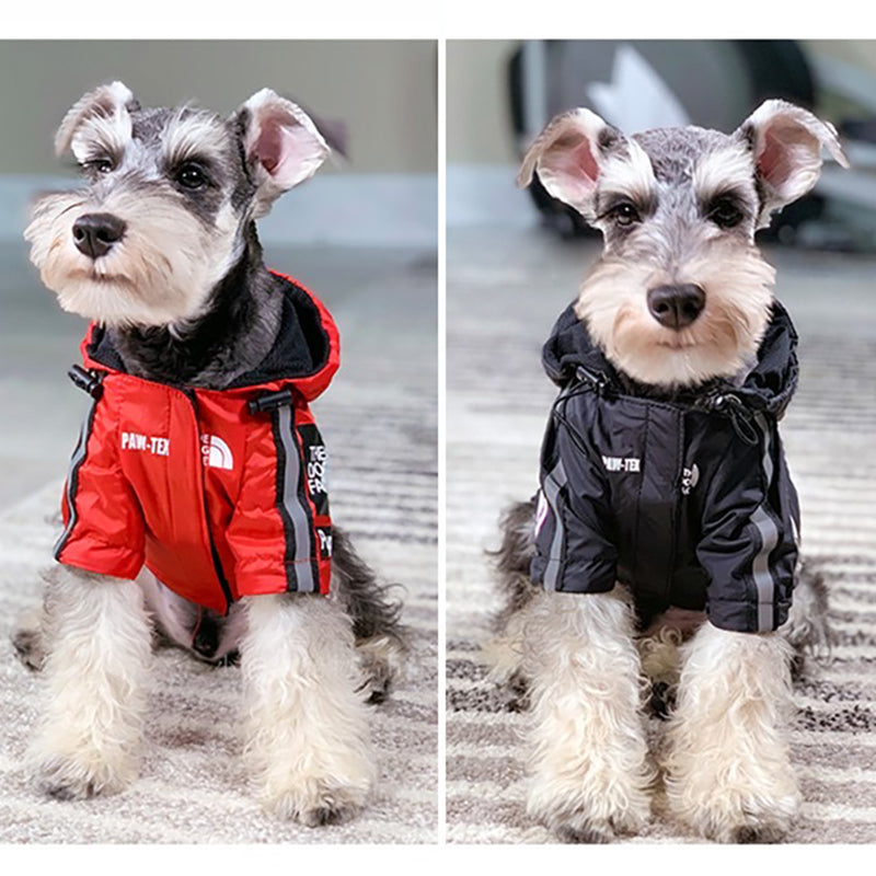 Pet Dog Waterproof Coat The Dog Face Pet Clothes Outdoor Jacket