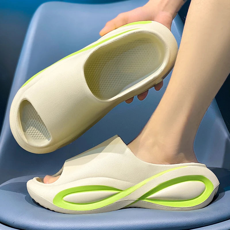 Fashion Men Slippers Indoor Outdoor Sandals Beach Soft