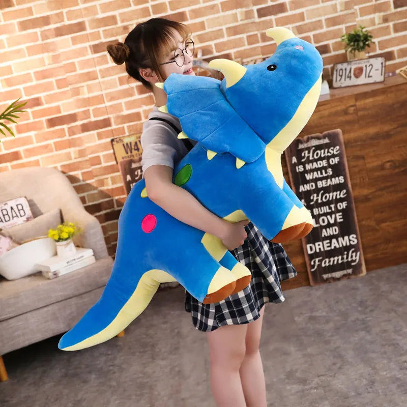 Creative Big Plush Soft Triceratops Stegosaurus Plush Toy