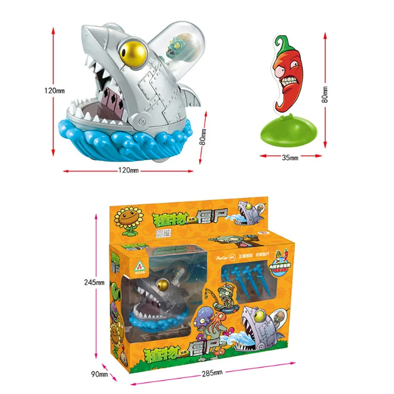 Plants Vs Zombies 2 Mechanical Shark Boss Toy