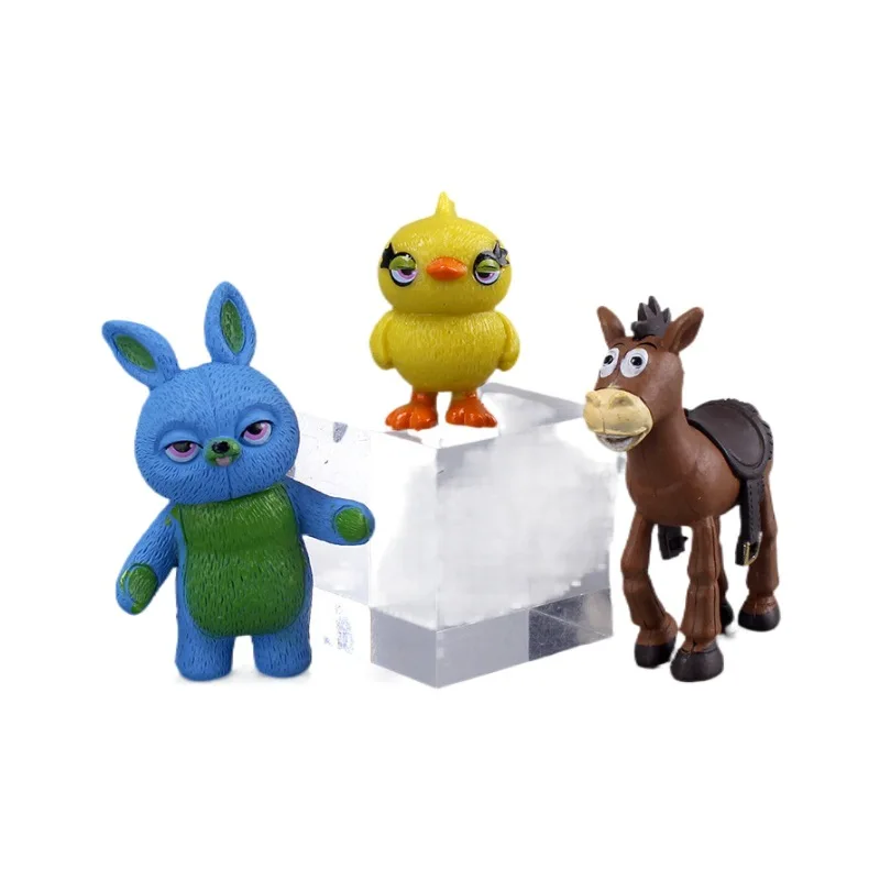 10Pcs Anime Toy Story Action Figure Buzz Lightyear Woody