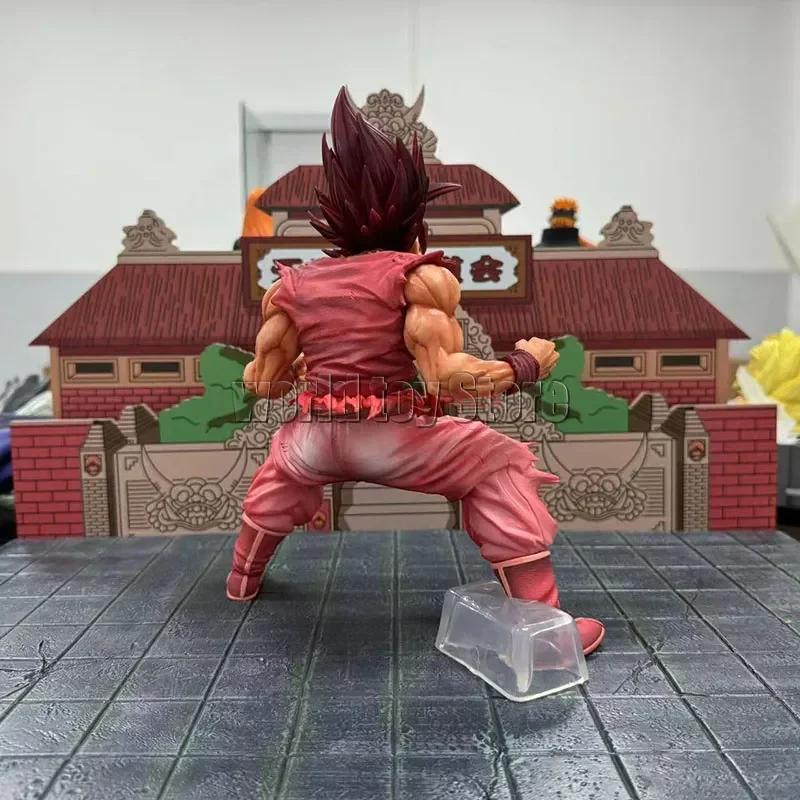 24cm Dragon Ball Z Anime Figure Kaiouken Goku Super Saiyan Son Goku