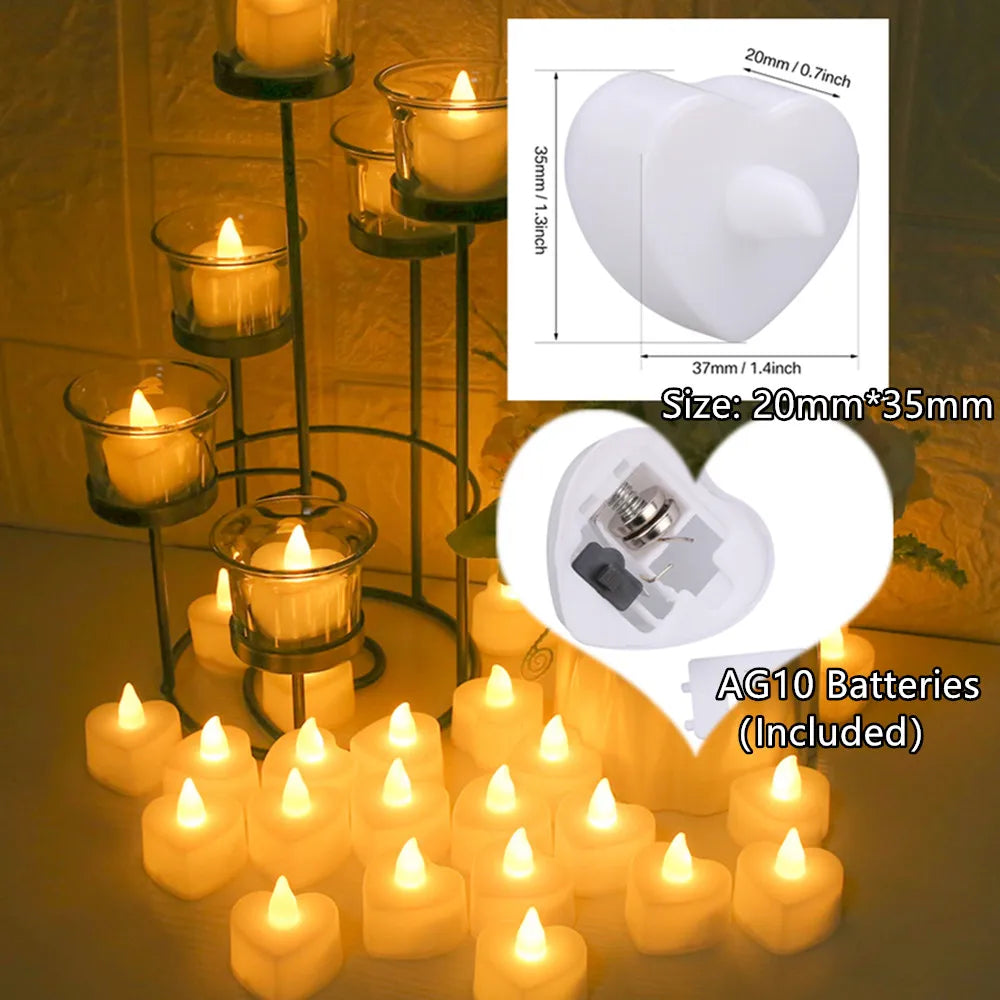 24Pcs Flameless Led Candle For Home