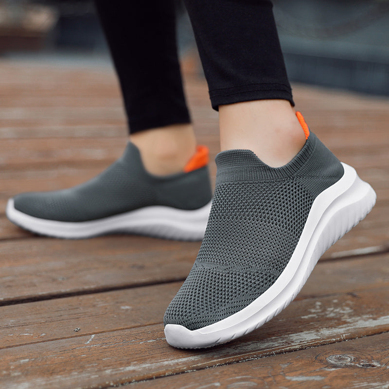 Unisex Men Women Casual Shoes Soft Sole Slip-On Sneakers