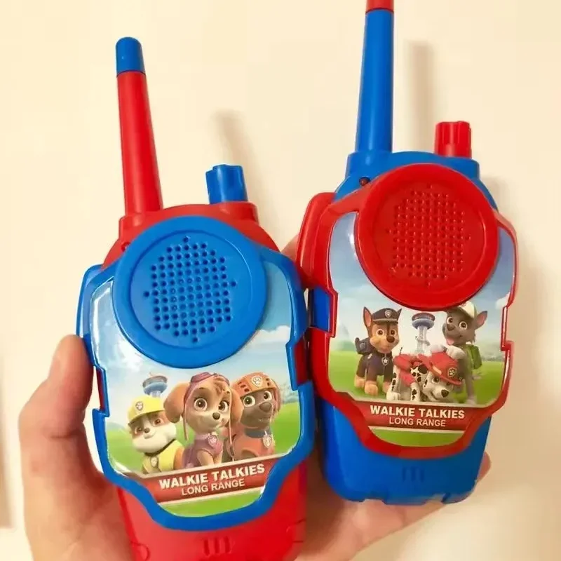 PAW Patrols Toy Walkie Talkies Outdoor Phone Radio Interphone