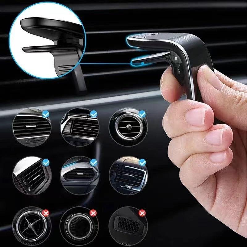 Magnetic Car Phone Holder in Car Phone Stand Clip Mount