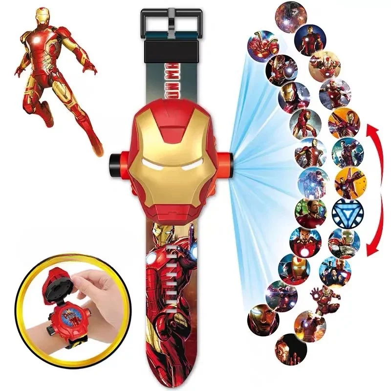 Animation Hero Children's Watch 3D Projection Stereo