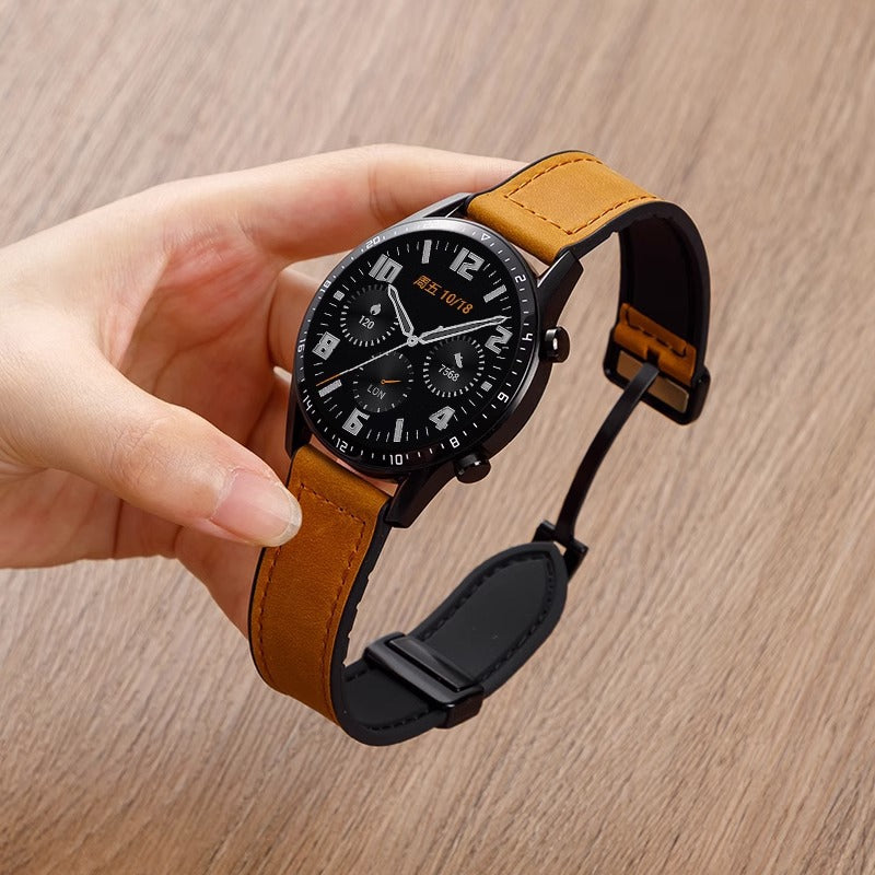 Leather Silicone Strap For Xiaomi Watch 2 Pro S4 S3 S2 S1 Pro