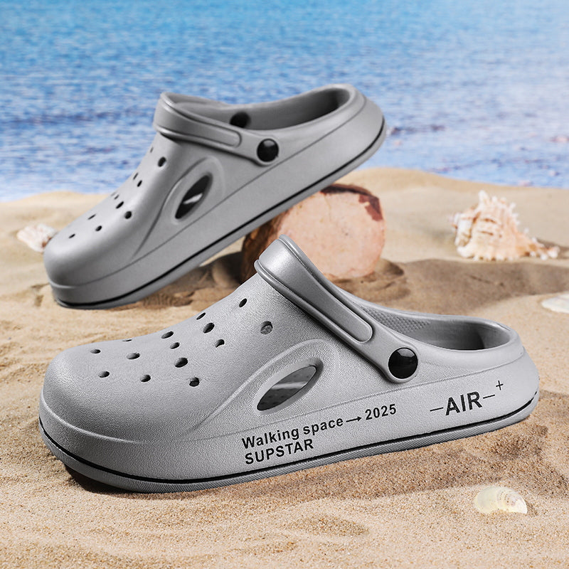 Summer slippers men wear fashion brand new thick soles anti-slip wear