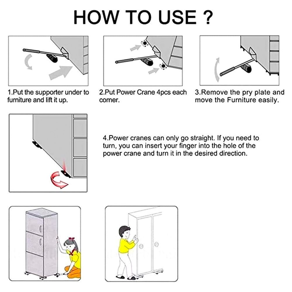 Heavy Furniture Lifting And Moving Tool Set