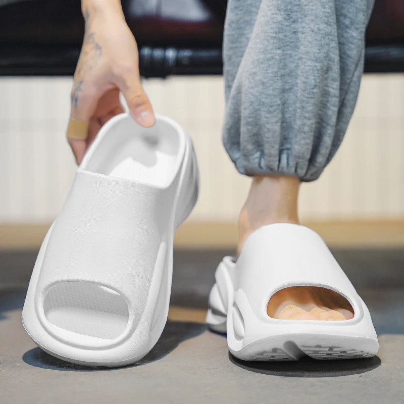 Fashion Men Slippers Indoor Outdoor Sandals Beach Soft