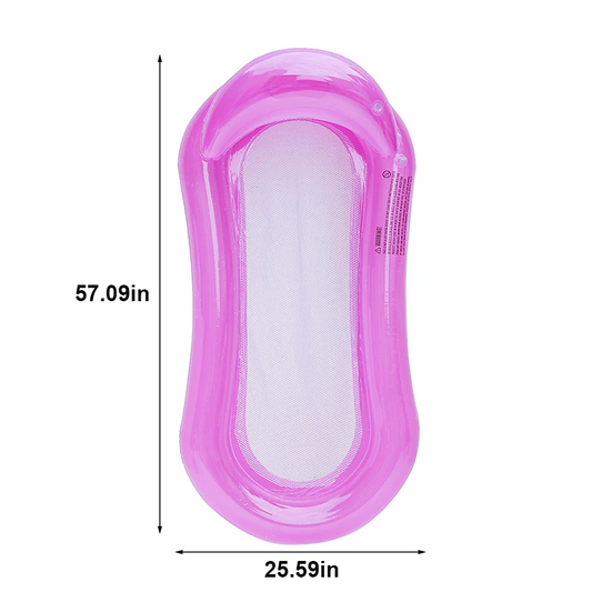 Inflatable Water Hammock Floats Bed