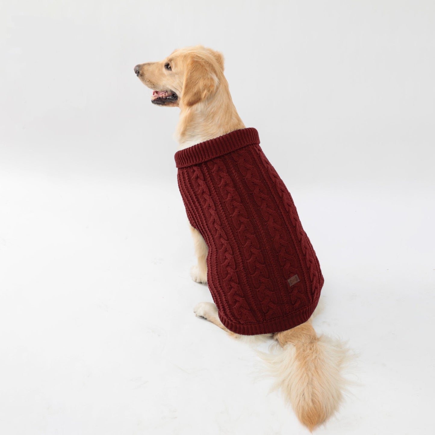 Cozy Knitted Pet Sweater for Winter - Keep Your Dog
