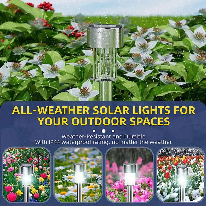 10Pack Solar Outdoor Lights Garden Lantern