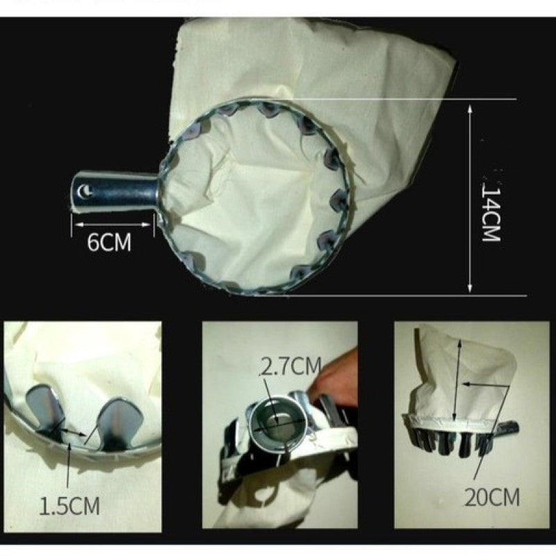 Metal Fruit Picker For Apple Orchard Gardening