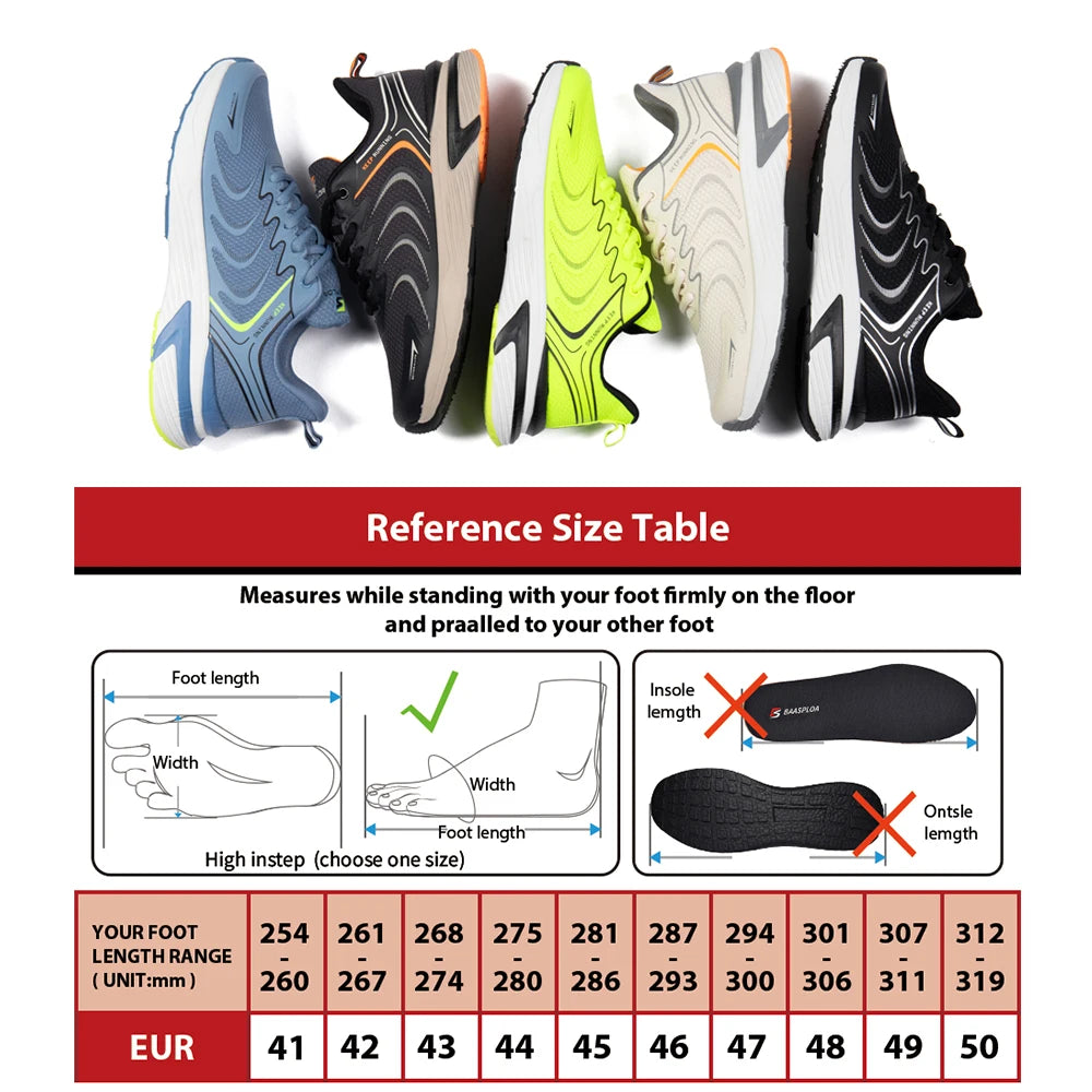 Men's Running Shoes New Spring Lightweight Breathable