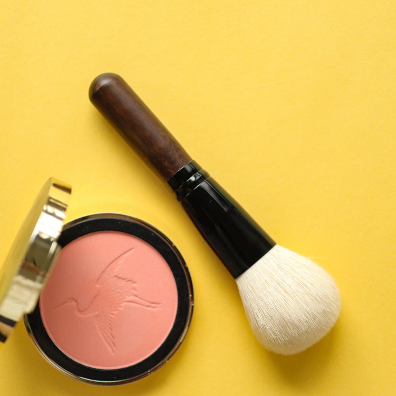 OVW Goat Hair Powder Makeup Brushes Portable Travel Brush Overall Blending Make up Brush