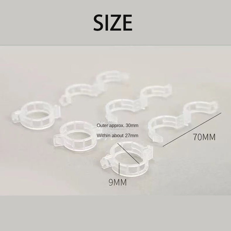 Plant Support Clips Reusable Plastic Plant Vine Protection Grafting Fixing Tool