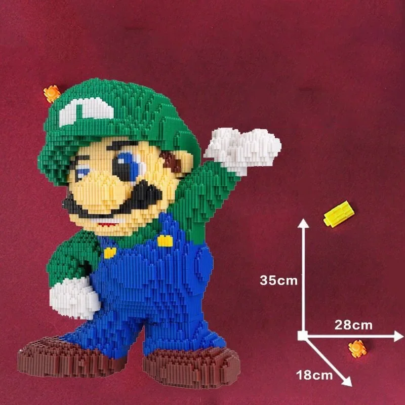 35cm Super Marios Bros Big Building Blocks