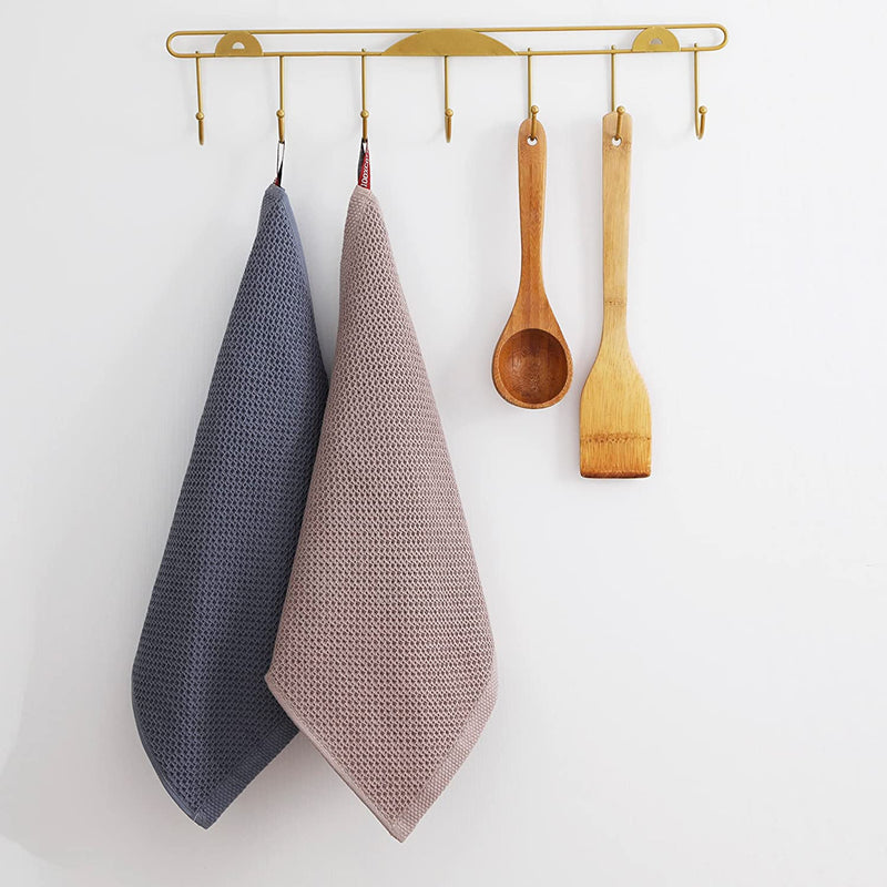 Cotton Dishcloth Ultra Soft Absorbent Kitchen Towel Household Cleaning