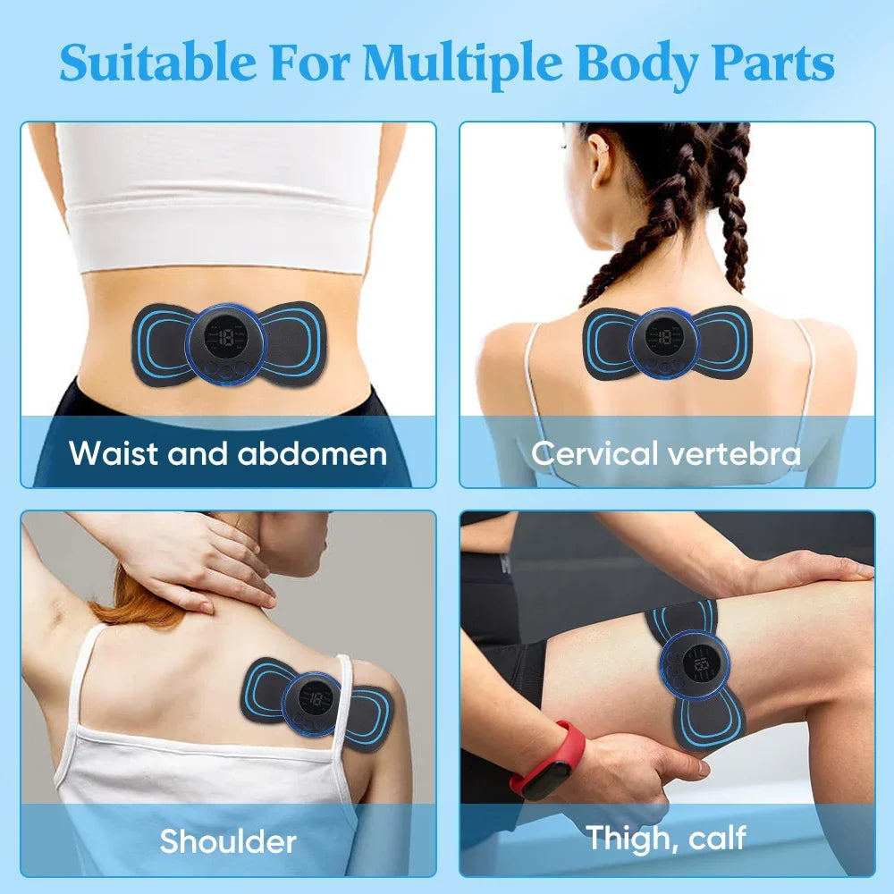 Electric Neck Massager Muscle Massage Stimulator