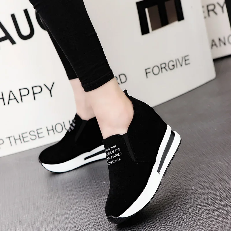 Women Sneakers Leisure Platform Breathable Zapatos De Mujer
