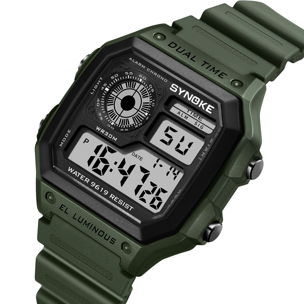Digital Watches Men Sports Luminous