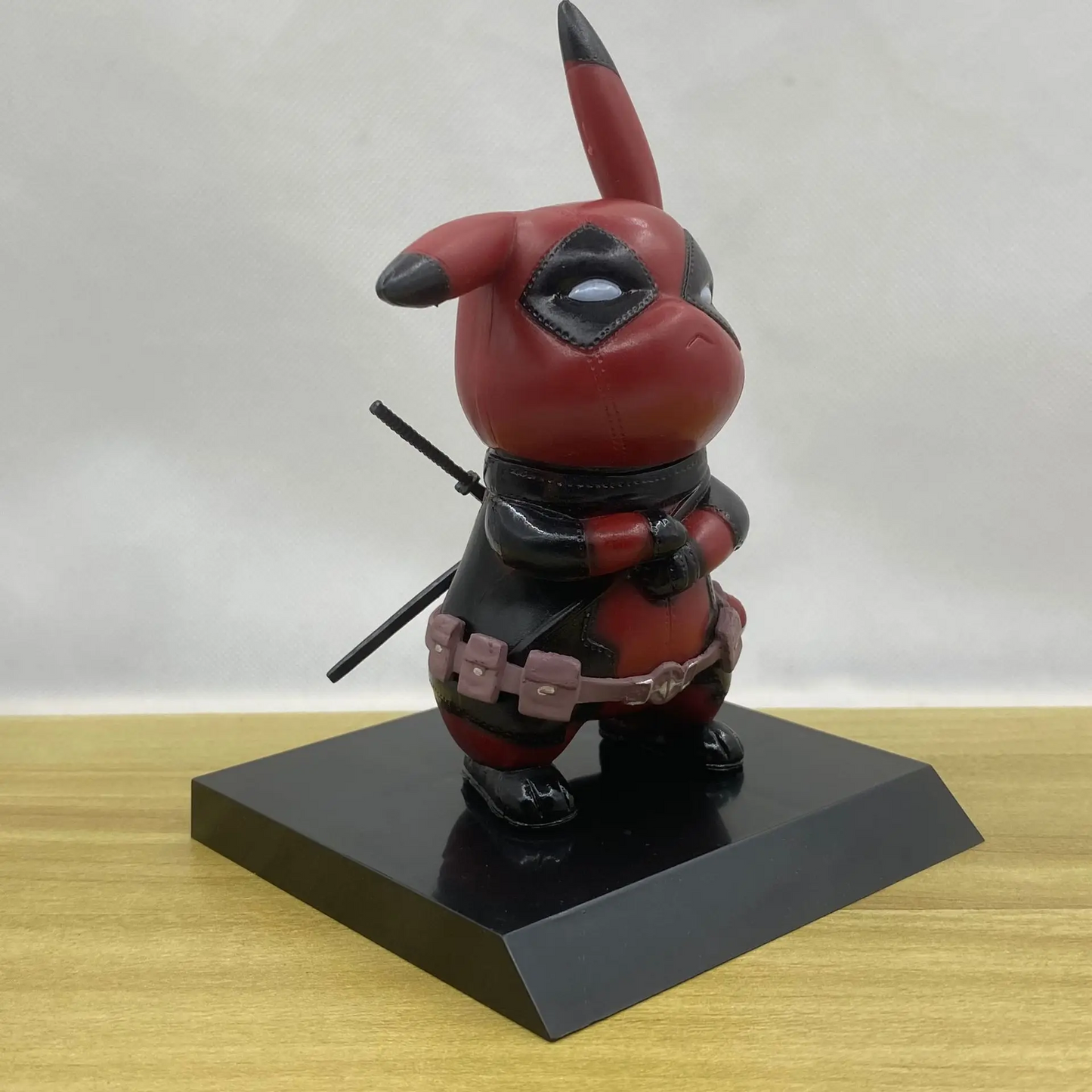 11cm Pokemon Anime Figure PVC Pikachu Cosplay Deadpool