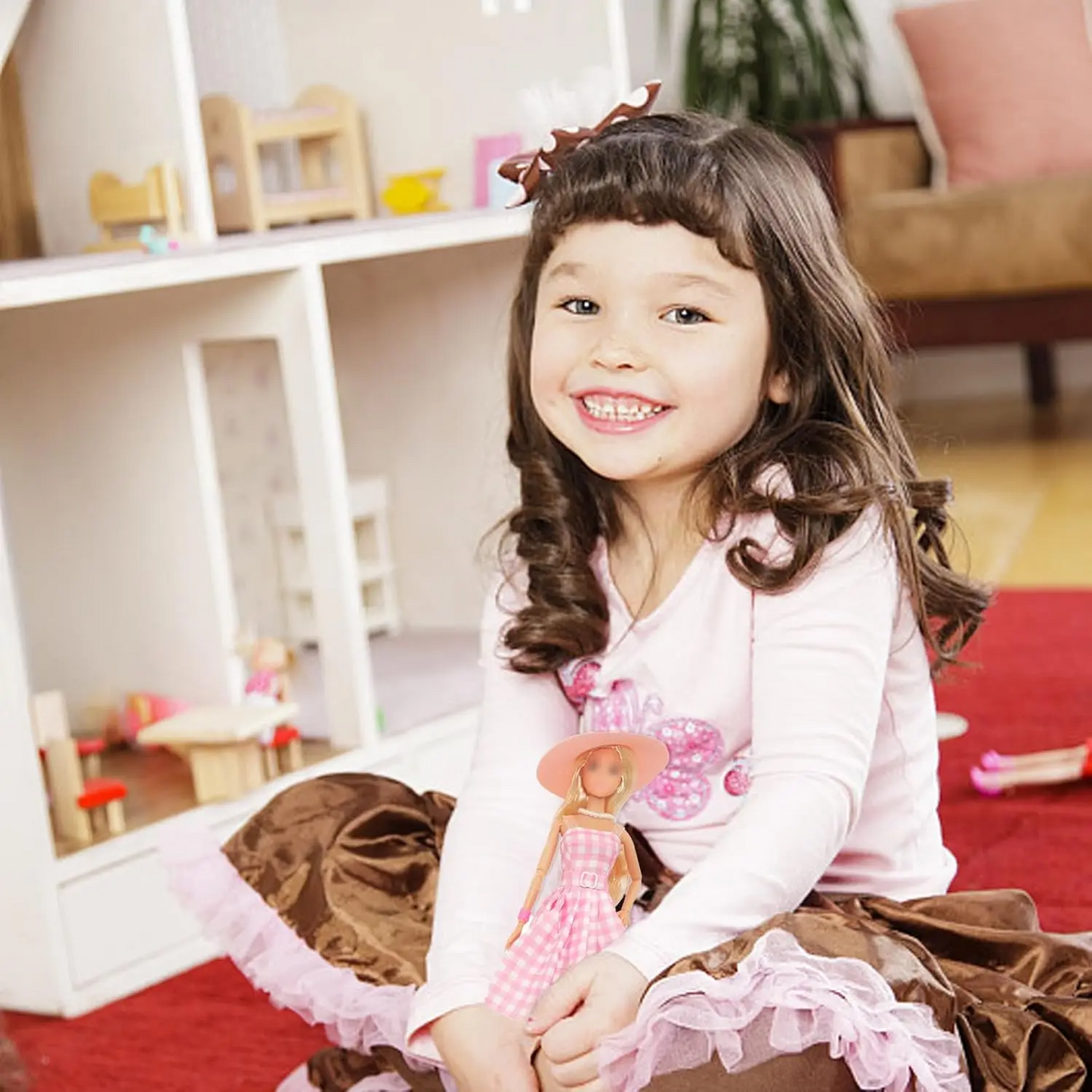 1 Set Fashion Clothes For Barbie Doll