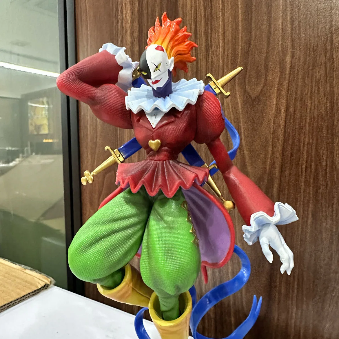 24cm Digital Monster Piemon Anime Figure GK Action Figurine