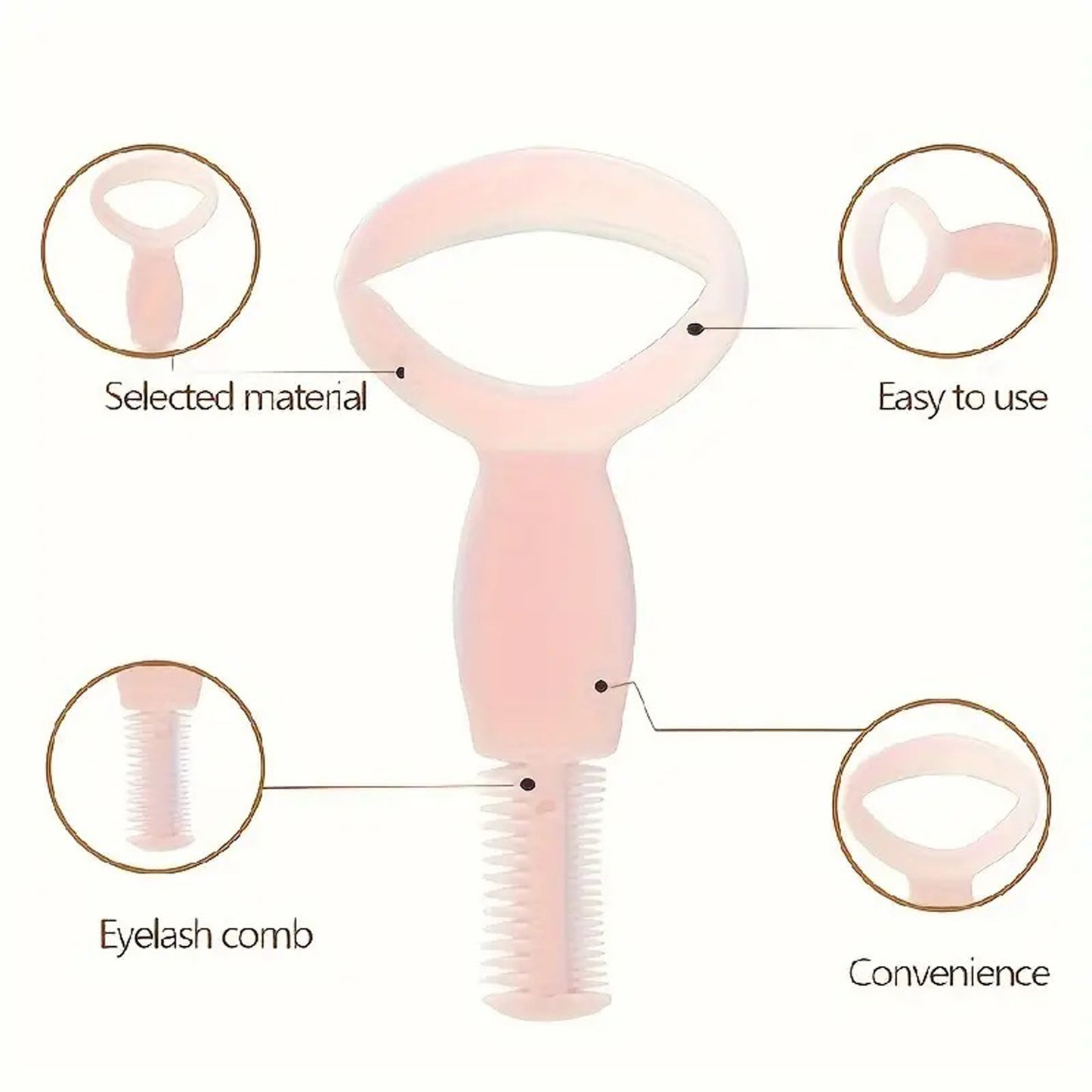 Novice eyeliner and eyelash template set