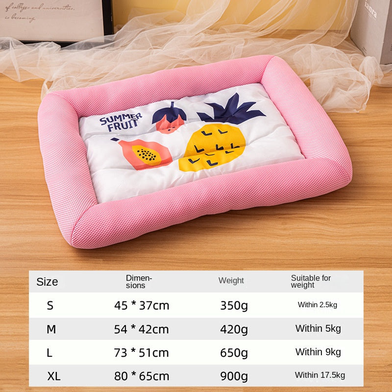 Breathable Summer Dog Cooling Den Waterproof Home Pet Mat