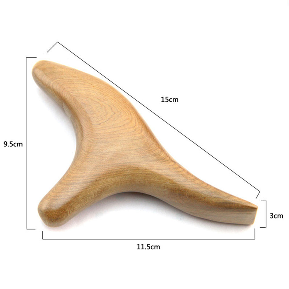 Wooden Foot Roller Wood Care Massage Reflexology Muscle Relax Relief Massager