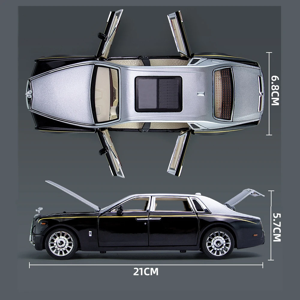 1/24 Rolls Royce Phantom Diecast Toy Cars