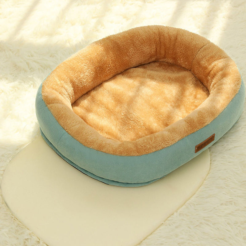 Winter Cat Bed Dog Pet Bed Kennel Non-Slip Warm Small Dog